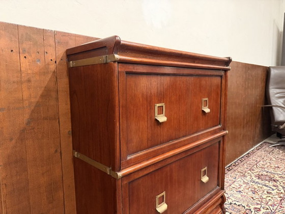 Cassettiera Originale Globe Wernicke – Mobili archivio, Legno, Ottone (photo 5 of 10)