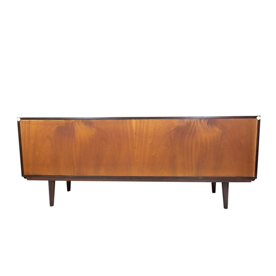 Image 1 of Vintage rosewood wine rack by Omann Junior, 1960