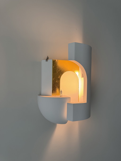 DCW Editions wall lamp Soul story 2 white gold New