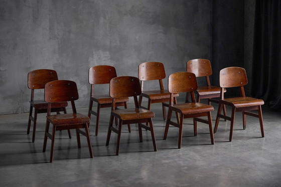 Image 1 of Zeldzame stoel "Tout Bois" Toegeschreven aan Jean Prouvé, Frankrijk, 1941