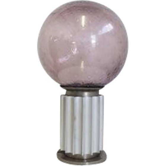 Image 1 of Vintage spherical lamp in blown glass, Italy 1960