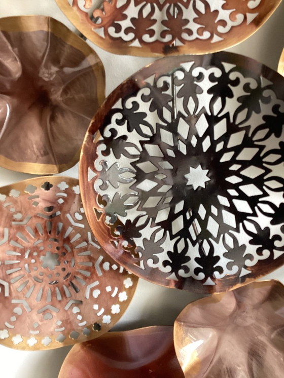 Image 1 of Boltze grande decorazione murale in metallo