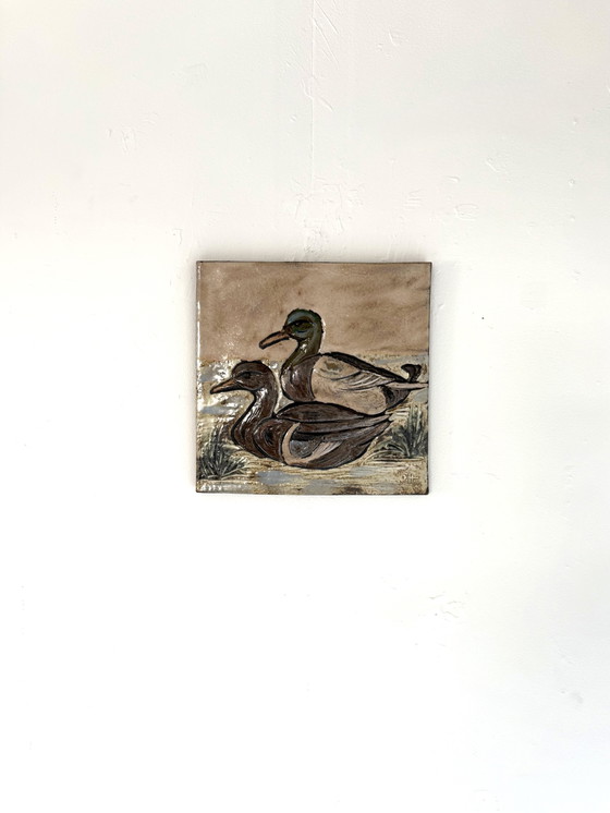 Vintage ceramic wall tile, Ruscha Keramik ‘60 – Wall decoration (photo 6 of 6)