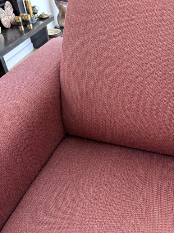Artifort 3-Seater Sofa C691-3, Upholstered Fabric Balder 19/71, Terra-Brique – Metal, Textile (photo 3 of 9)