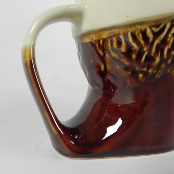 Caraffa Casanis, ceramica, testa di Moro, anni '60 – Bicchieri e caraffe (photo 12 of 13)