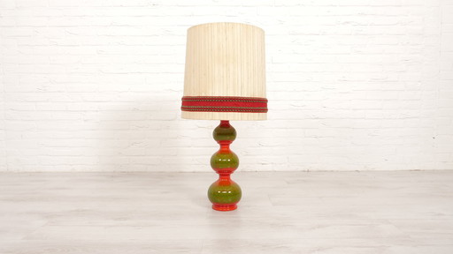 Vintage Tischlampe | Keramik | Kaiser Leuchten Bubble Lamp