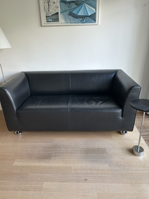Zweisitzer-Ledersofa Gelderland 4800