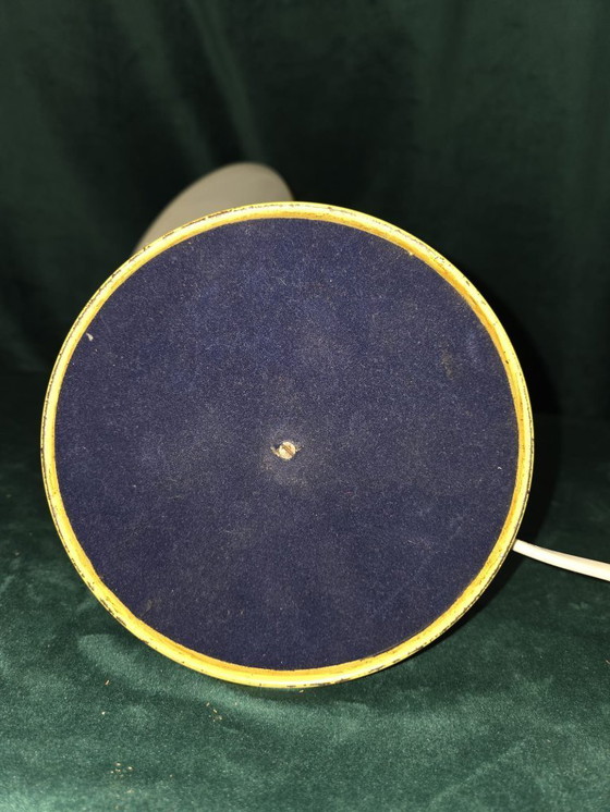 Image 1 of Vintage Gele Bureaulamp – Industriële Klassieker met Zwanenhals