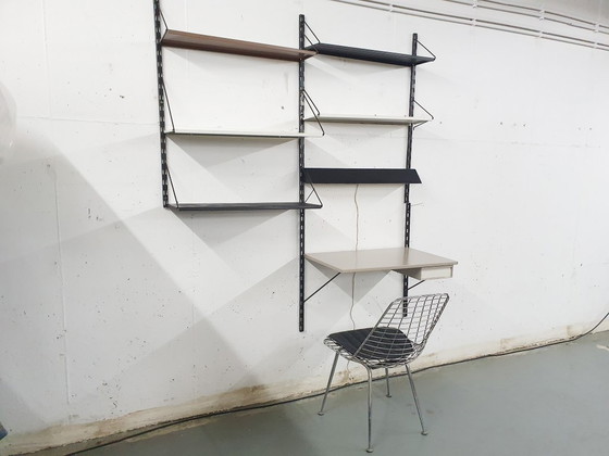 Image 1 of Tjerk Reijenga for Pilastro metal wall unit, The Netherlands 1950's