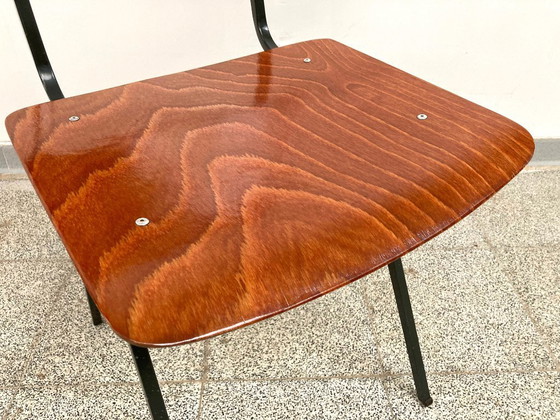 Image 1 of Set van 4 vintage F6 Eromes Marko Holland eetkamerstoelen