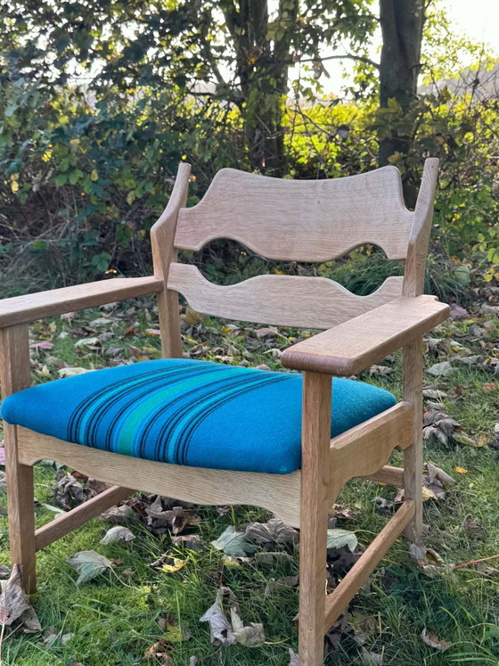 Poltrona lounge Razorblade di Henry Kjærnulf – Henry Kjaernulf, Poltrone, Legno, Tessile (photo 2 of 7)
