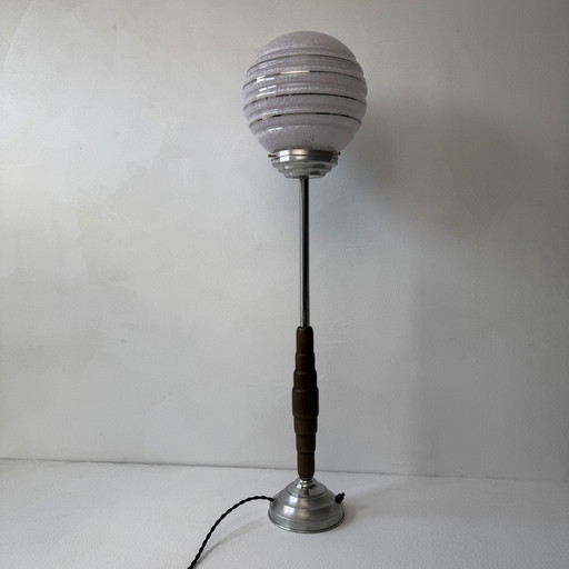 ANCIENNE LAMPE A POSER ART-DECO XL 