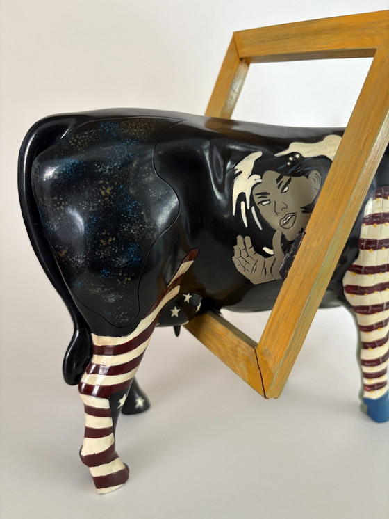 Image 1 of Mooseum Lover, di Jody Silver Schwarz, Cow parade 2004.