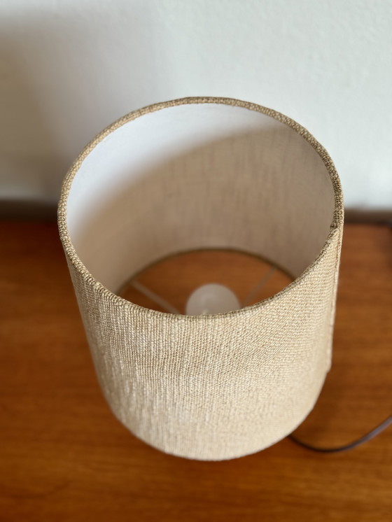 Image 1 of Lampada da tavolo vintage in teak di metà secolo, anni '60