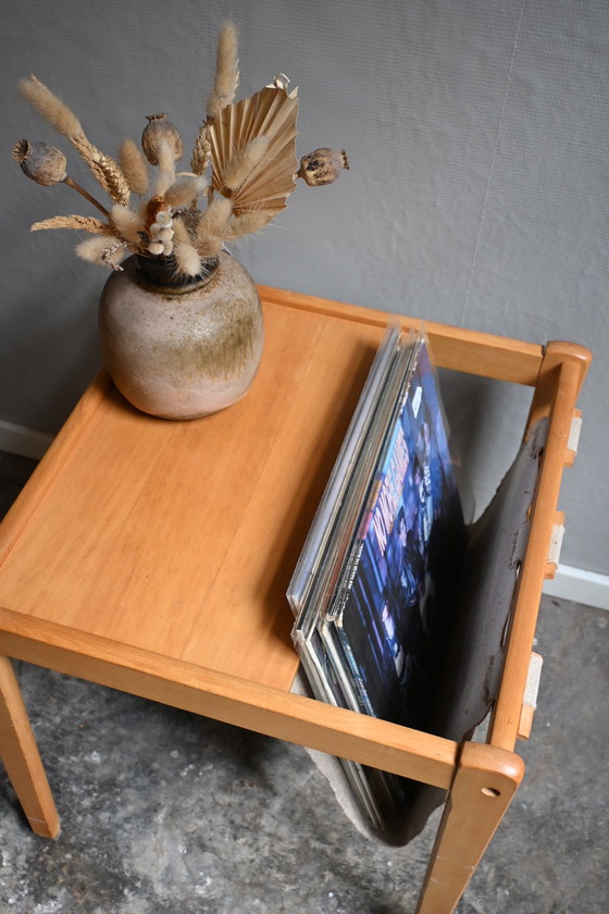 Image 1 of Deense Design houten lectuurbak/bijzettafel BRDR Furbo