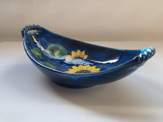 Image 1 of Ciotola-Plateau-maiolica.Hindelanger Keramik.60'Germania.