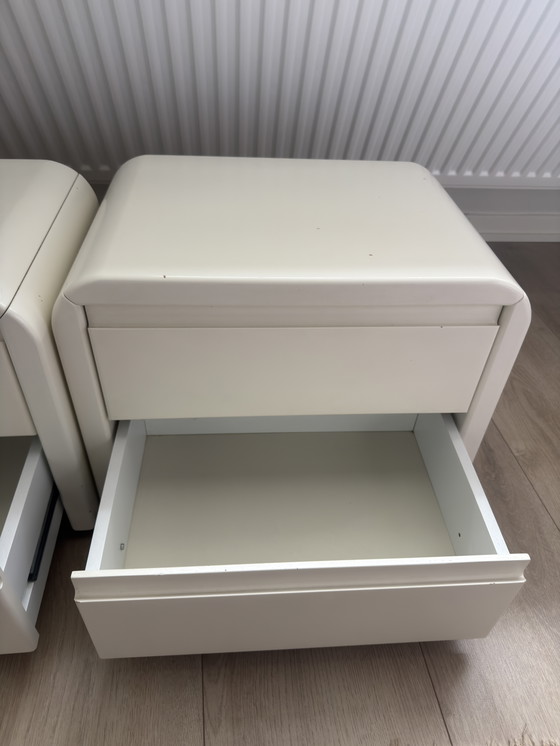 Image 1 of Vintage Space Age Nachtkastjes - Set van 2