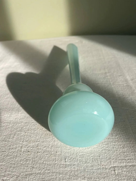 Blaue Opal-Soliflore – Vasen, Crystal, Glass (photo 5 of 7)