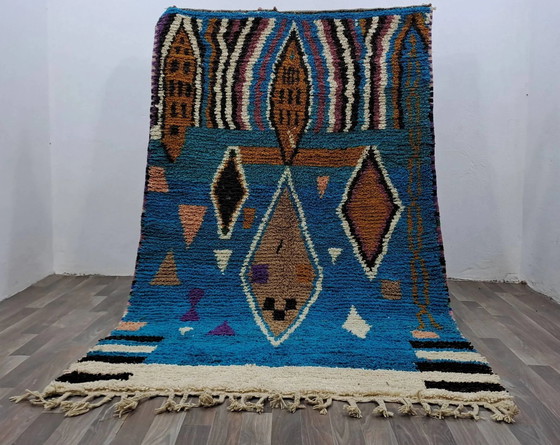 Tapis marocain traditionnel, pure laine, 3x2 m. – Wool (photo 2 of 11)