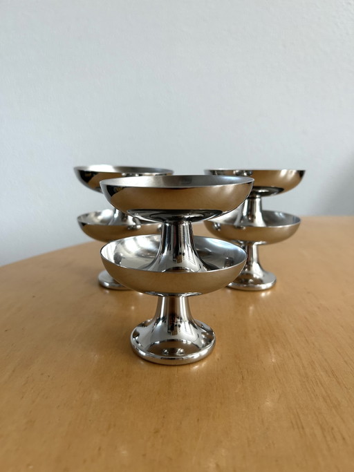 Copas de postre Alfra Alessi – tafelwaar, Metal, rvs (photo 2 of 5)