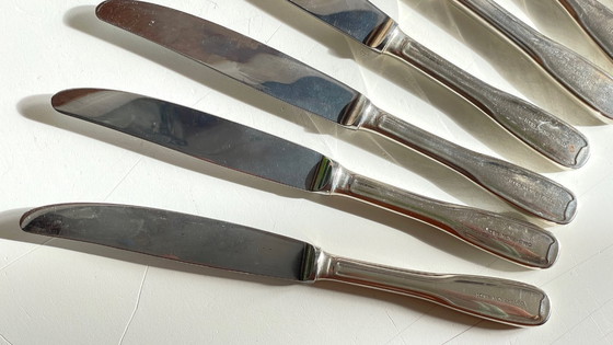 Image 1 of 8 Couteaux de Table A. Krupp Italy Vintage