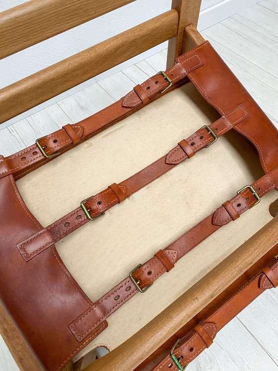 Image 1 of Chaise espagnole en chêne par Børge Mogensen pour Fredericia 50s