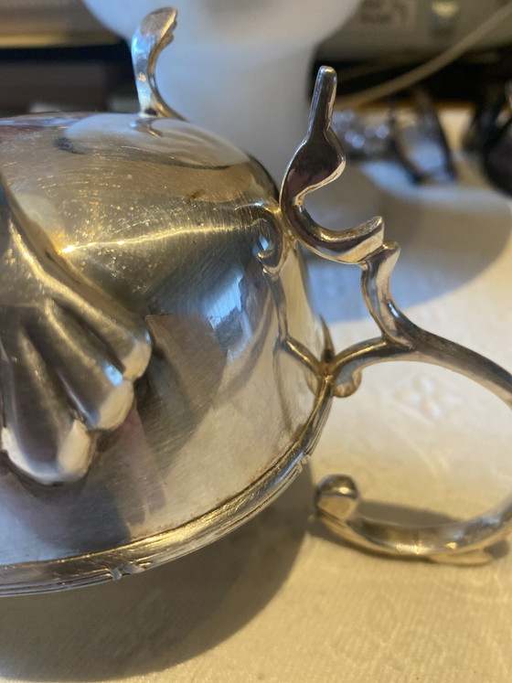 Image 1 of saucière en argent Art Déco