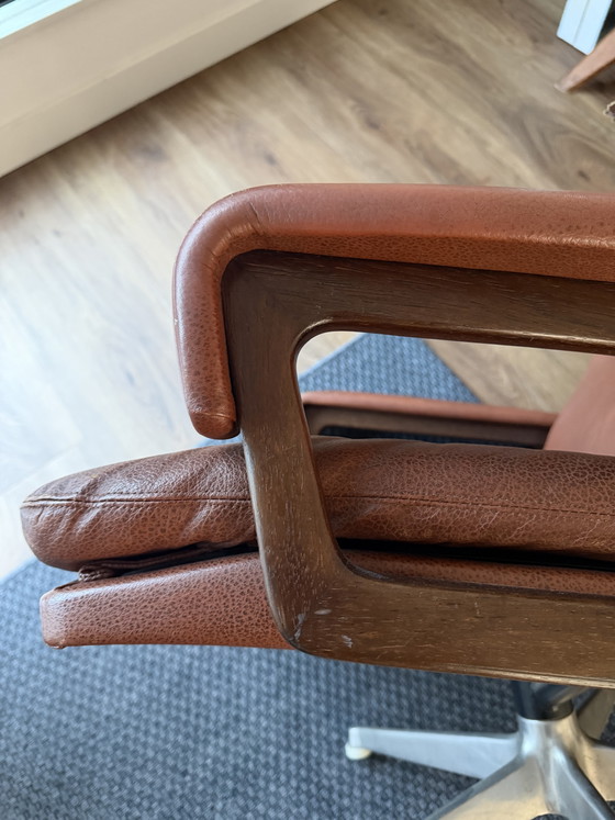 Poltrona King Chair Strässle – Poltrone, Leather, Metal (photo 4 of 15)