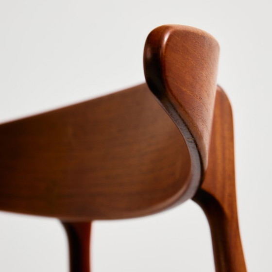 Image 1 of MK9478 CH33 sedia da pranzo in teak di Hans J. Wegner per Carl Hansen & Søn, Set di 6