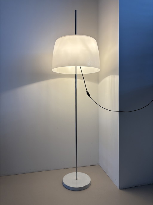 Midcentury Paddestoel Staande Lamp D.B.G.M. 1970