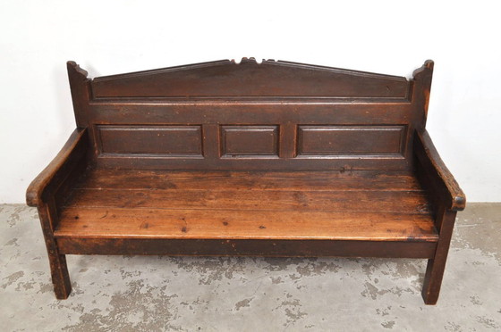 Image 1 of Panca primitiva spagnola del XIX secolo