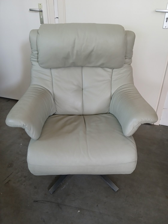 Image 1 of Fauteuil inclinable Himolla 7602 confortable avec réglage manuel.
