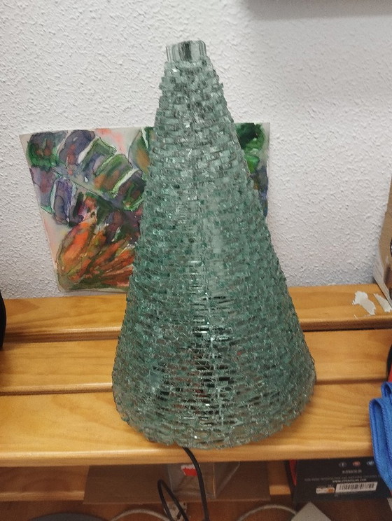 Image 1 of Handmade glass lamp