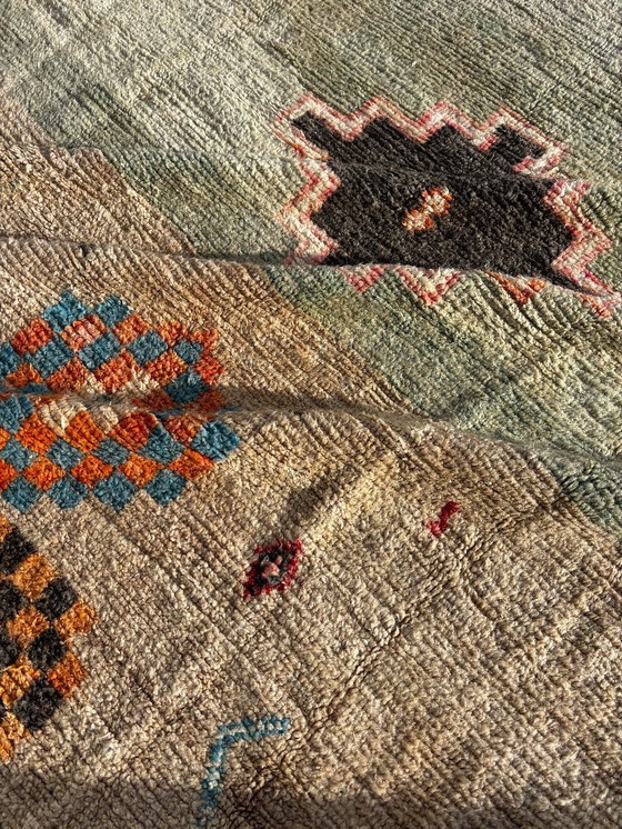 Image 1 of Moroccan Pink Boujad Wool rug 200x300 cm - Berber rug -Vintage Moroccan rug