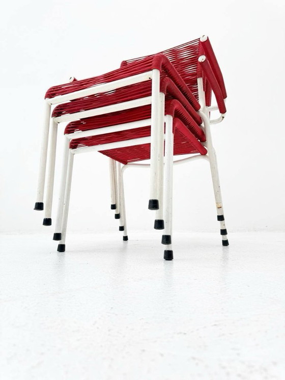 Image 1 of Set aus 4 Sissach Spaghetti-Stühlen von Bigla, 1960er Jahren