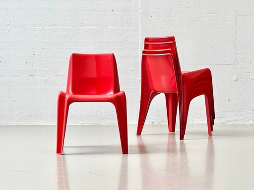 Chaises Bofinger BA 1171 de Helmut Bätzner pour Bofinger Möbel, années 1960