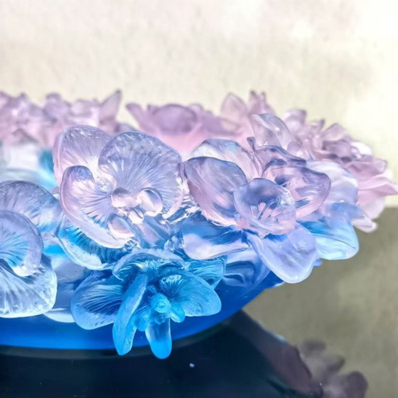 Image 1 of Bol « Sweet Garden », L 32 cm par Daum