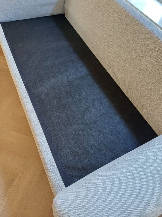 Montèl 3-seater sofa • Light Grey • Mélange Fabric – Montel, 3-5 seaters, Textile (photo 4 of 10)