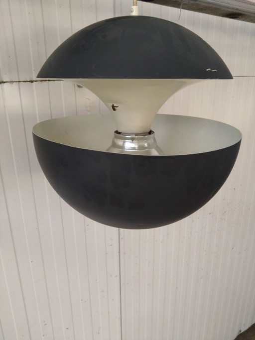 Lámpara colgante de fuente de primavera vintage