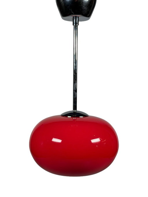 60s 70s Lamp Light Pendant Lamp Glass Ceiling Lamp Space Age Design