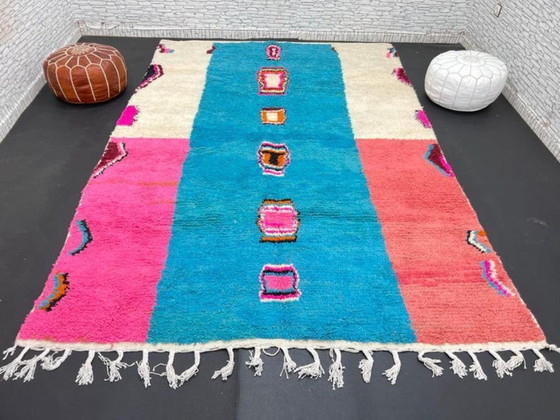 Image 1 of Tapis marocain artisanal en laine 200cmx150cm