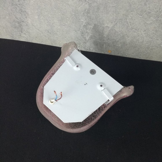 Image 1 of Murano Glass Wall Lamp Italy 1970