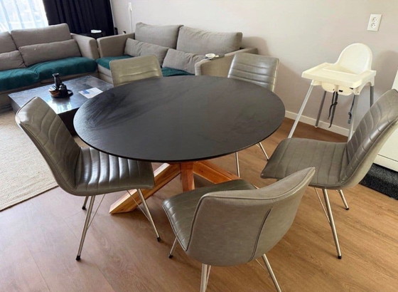 Table basse avec chaises – Salles à manger complètes, Metal, Wood (photo 3 of 9)