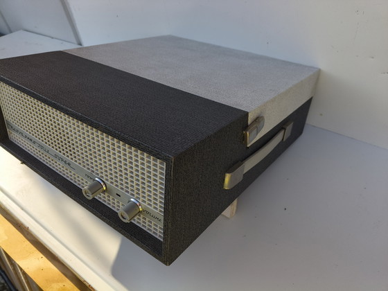 Giradischi Portatile Vintage 'Nuovo Faro Jolly Super' Anni '60 – Perfettamente Funzionante – Modernariato (photo 4 of 8)