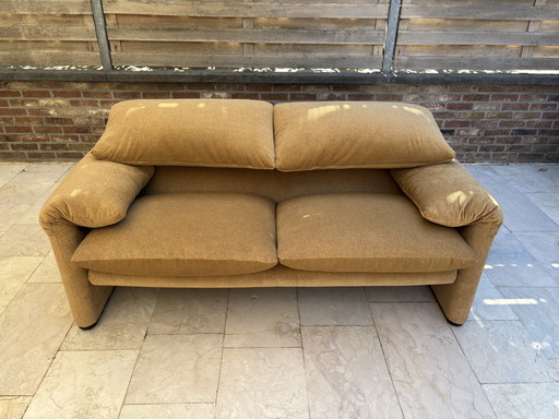 Cassina Maralunga 2 seat sofa by Vico Magistretti