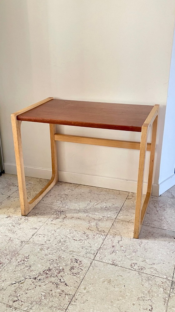 Image 1 of Tavolino da caffè vintage in legno esotico