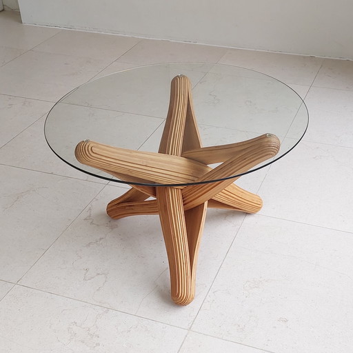 Bamboo Coffee Table Caramel By Jan Paul