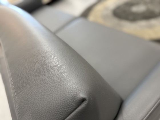 Image 1 of Rolf Benz Canapé Cara 220 Cuir gris Réglable