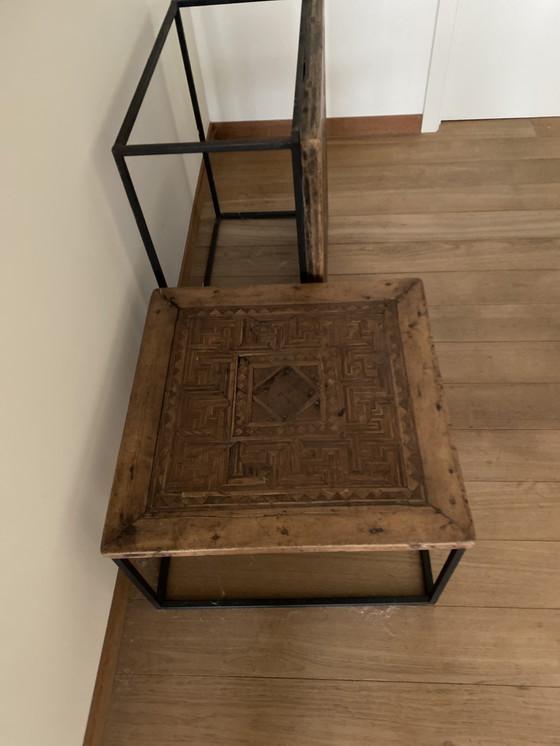 Image 1 of Two Antique Side Tables/Saloon Tables