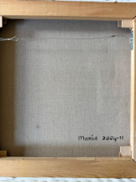 3 Special Works by the Dutch Artist Maria Megens – Paintings & Drawings, Canvas (photo 2 of 5)